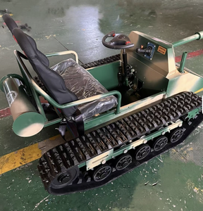 รถรางไฟฟ้าสำ<span class=keywords><strong>ห</strong></span>รับเล่นในสวน สนามเด็กเล่น รถตีนตะขาบยาง อะไหล่เครื่องจักรก่อสร้างสำหรับเด็กและผู้ใ<span class=keywords><strong>ห</strong></span>ญ่ รถถังตีนตะขาบ - Product Image 1