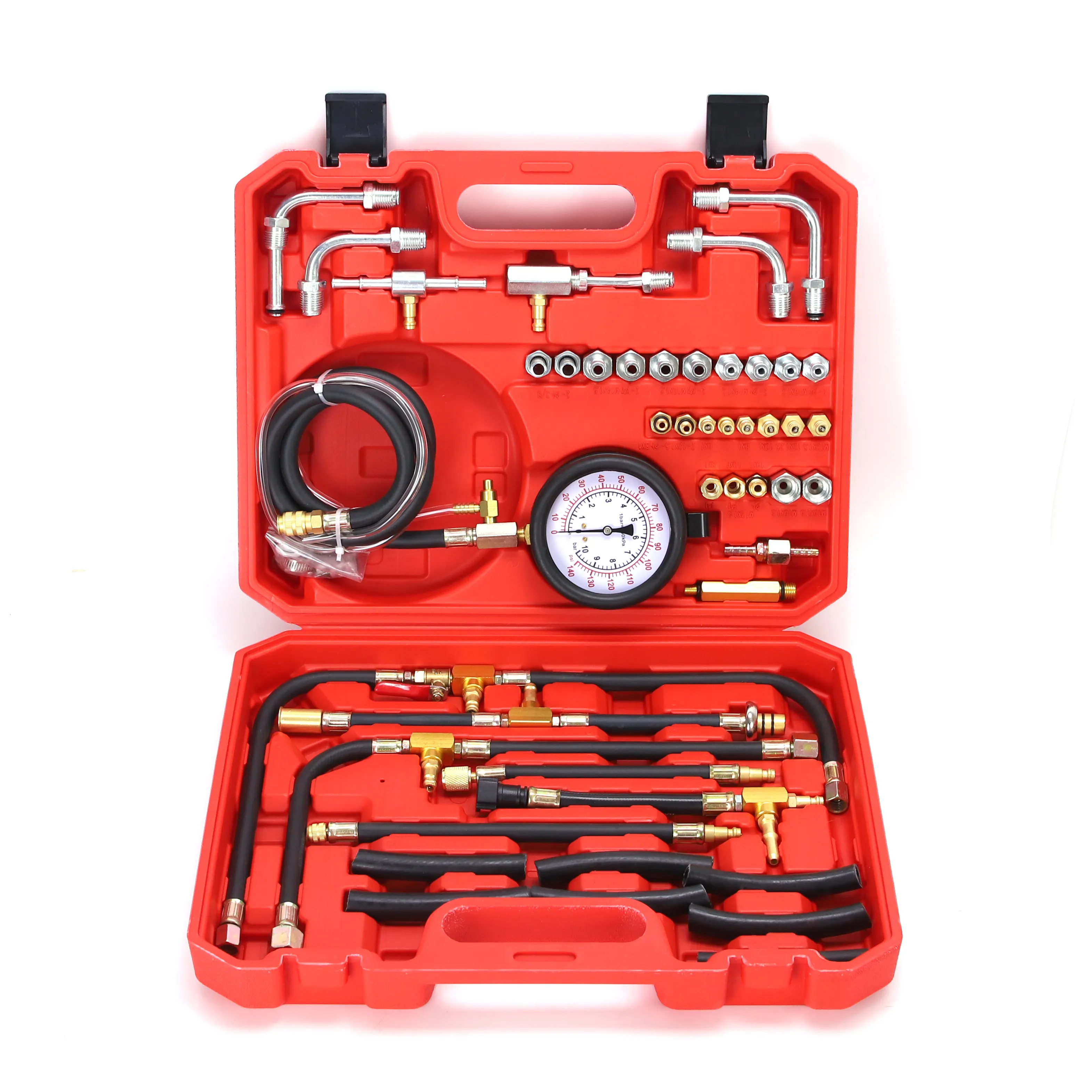 Brandstofinjectie Druktester Kit Meter Brandstof TU-443 Manometer Brandstof Manometer Motor Testkit