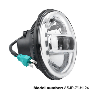 Faro Rotondo LED King Kong da 7 Pollici con DRL Hi-Lo per Jeep Wrangler Thar <span class=keywords><strong>Royal</strong></span> <span class=keywords><strong>Enfield</strong></span> <span class=keywords><strong>Bullet</strong></span> - Product Image 3