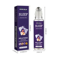 Roll-on de soutien avancé pour le sommeil avec mélatonine et aromathérapie aux herbes de bergamote pour une relaxation profonde 10ml