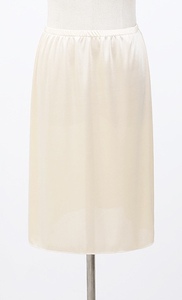 <span class=keywords><strong>Jupon</strong></span> vintage d'été pour femme, respirant et <span class=keywords><strong>antistatique</strong></span>, avec taille naturelle, jupe de sécurité unie teinte - Product Image 3