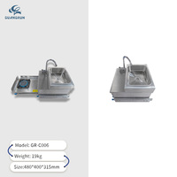 Cuisine coulissante en acier inoxydable GuangRun pour camping-car, avec cuisinière à gaz et évier, pour caravane et camping-car, couleur argent