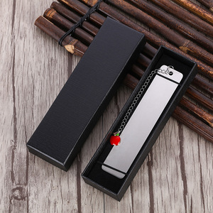 Promotional Stainless Steel Bookmarks Teacher's Day Back to School Friendship Gift Custom Logo Text Blanks Metal Bookmark