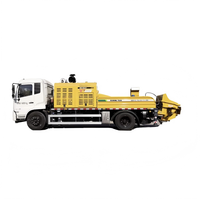 Pompe à béton montée sur camion de marque chinoise renommée Xuzhou, modèle HBC10022V, 100/55m3/h