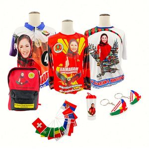 Conception de t-shirts de campagne personnalisés imprimés par sublimation, ensemble de cadeaux parfaits et personnalisés - Product Image 2