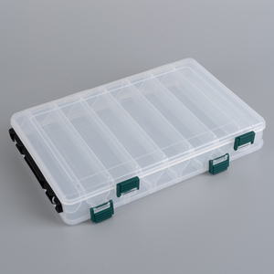 Boîte à Appâts de Pêche en Plastique Translucide, Durable, Rigide et de Haute Qualité, Vendue Directement par l'Usine en Chine, pour Ruisseau, Lac et Rivière - Product Image 2