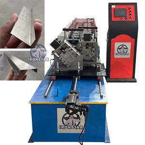 Vollautomatische Doppelreihen-Metallbolzen- und Schienenwinkel- sowie Omega-Kanal-2-in-1-Rollformmaschine für den Hausbau - Product Image 1