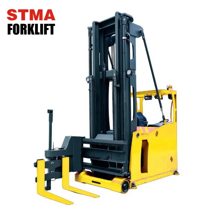 STMA Peralatan Penanganan Material Sempit Isle Mencapai Truk Forklift dengan 3-Way