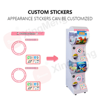 Distributeur automatique de capsules de jouets de style japonais, machine à pièces très vendue pour les parcs d'attractions