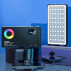 Mamen prix d'usine RGB <span class=keywords><strong>Tik</strong></span> <span class=keywords><strong>Tok</strong></span> Led Fill Light Video <span class=keywords><strong>Live</strong></span> Stream Lighting DSLR bi colour light - Product Image 4