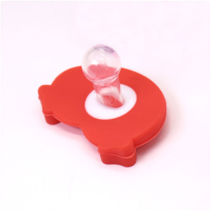 Sucette pour bébé en silicone amusante de nouvelle conception, lèvres rouges, dents, barbe, sucette pour bébé pour fête - Product Image 5