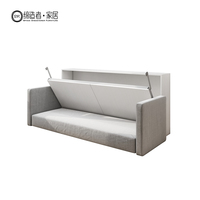 Hochwertige Montage Festigkeit Arbeits zimmer Klapp bett Wand einheit Luxus Multifunktion ale Wandbett Schrank Mit Sofa Twin Single