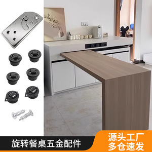 Xiaoxuanfeng Hardware Accessories 30 Mm Black Plastic Folding Desk <b>Wheels</b> Hinges Screws For Computer Desk Storage Furniture - Product Image 3