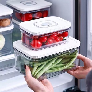 Conteneurs de conservation des aliments sous vide avec pompe à vide, étanches et anti-fuites, pour préparer les repas, conservent la fraîcheur jusqu'à 5 fois plus longtemps - Product Image 4