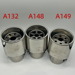 <span class=keywords><strong>ปลาย</strong></span><span class=keywords><strong>ท่อ</strong></span>ไอเสียสแตนเลสแบบยูนิเวอร์แซลสำหรับรถยนต์ <span class=keywords><strong>ท่อ</strong></span>ไอเสียท้ายเดี่ยวแบบยึดติด ขนาดเส้นผ่านศูนย์กลาง 6.3 ซม. - Product Image 1