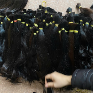 Cabello Humano Virgen 100% Sin Procesar, Color Negro Natural, Longitud Personalizada de 16-34 Pulgadas, Precio al por Mayor, Sin Químicos - Product Image 3