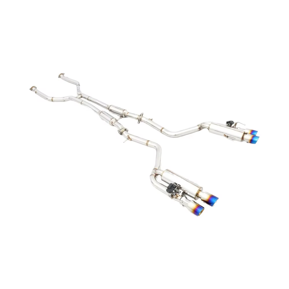 Performance Cats SS304 Customized Smart Valve Performance Cat-Back Exhaust for Lexus RCF ...