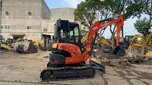 รถขุดขนาดเล็ก 3.5 ตัน ยี่ห้อ KUBOTA รุ่น U-35 แบบตีนตะขาบ ประหยัดน้ำมัน ใช้สำหรับงานเกษตร นำเข้าจากญี่ปุ่นแท้ มือสอง - Product Image 6