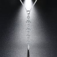 SN76 Vente en gros de bijoux personnalisés, accessoires de mode pour femmes, collier en argent sterling 925