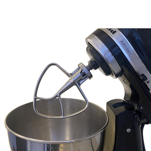 Nouveau produit 	 Batteur plat 4,5/5 Qt, batteur à bord flexible pour accessoire de mélangeur <span class=keywords><strong>Kitchenaid</strong></span> - Product Image 5
