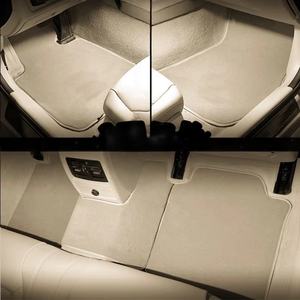 Ensemble complet de <span class=keywords><strong>tapis</strong></span> de sol de luxe pour voiture, velours textile, <span class=keywords><strong>tapis</strong></span> de sol en nylon original, peluche, 4 pièces pour BMW Série 3 318i 320i 325i 330i - Product Image 1