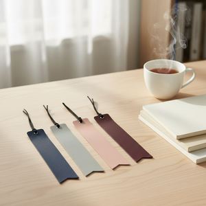 Low Price Faux Leather <b>Bookmark</b> Book Page Marker for Book Lovers & Friends Promotional Gift - Product Image 4