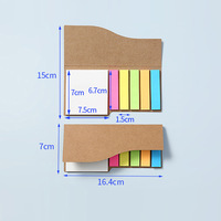 Bloc-notes en spirale A6 avec logo personnalisé et couverture en papier kraft, autocollants, bloc-notes, bloc-notes combiné pratique, cahier à stylo, par taille