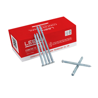 Vis à béton en zinc bleu, tête Torx, auto-perceuse, fixation de maçonnerie