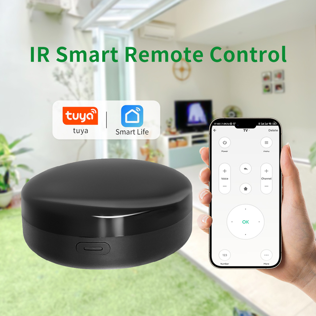 App Control Works with Tuya Alexa Compatible Android Operation Smart Home System Smart Devices Universal IR Remote Controller