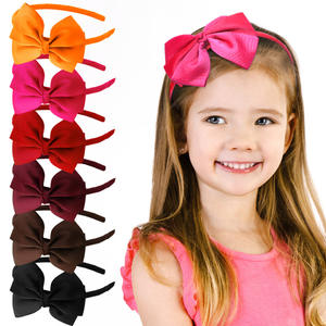 Bandeaux colorés pour enfants pour la <span class=keywords><strong>correspondance</strong></span> quotidienne des petites filles âgées de 3 à 10 ans, disponibles en 16 couleurs - Product Image 3