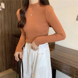 เสื้อสเวตเตอร์ Maxfree แขนยาว คอเต่า ทรงสลิม สไตล์เกาหลี ฮาราจูกุ  ถักนิตติ้ง - Product Image 3