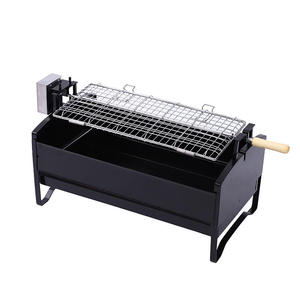 Kit <span class=keywords><strong>Girarrosto</strong></span> Moderno in Acciaio Inox per Barbecue con Motore 12V, Accensione Automatica, Design Durevole - Set da Cucina Portatile per Esterni - Product Image 1