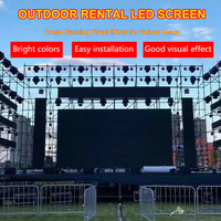 Nouvel écran LED de location intérieur/extérieur P2.6 P2.9, panneau 250x250mm, affichage géant P3.91 P4.8