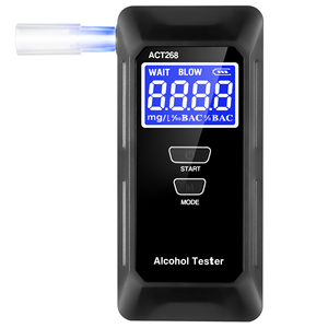 Fabrikverkauf Tragbarer Atemalkoholtester mit 0,001% BAC-Empfindlichkeit, 0,00-2,00 BAC-Messbereich, 2,0 Zoll LCD-Display, 50 Testaufzeichnungen - Product Image 4