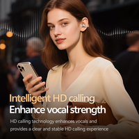 Ventes directes usine : Traducteurs intelligents à longue autonomie, écouteurs de traduction IA à clip d'oreille, écouteurs de jeu à faible latence