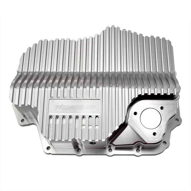 OEM 04E103600A CNC Aluminum EA211 Engine Oil Sump Pan for VW Golf MK6 MK7 Audi A3 1.4T