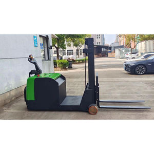 Grúa de elevación de 2000Kg y 4,5 M, tipo Walkie de pie, batería de horquilla larga, apilador de palés automático eléctrico completo con podio de Pedal - Product Image 1