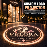 Projecteur de logo personnalisé, projecteur Gobo extérieur étanche, 40W 60W 100W 150W 200W LED, éclairage publicitaire pour la promotion de la marque