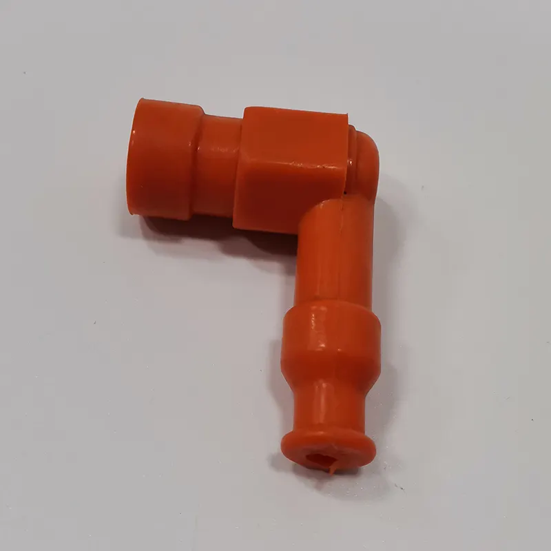 Waterproof Rubber Plastic Orange Coil Cap Ignition Cavity Cap Cg125 For Motorcycle Spark Plug Cap