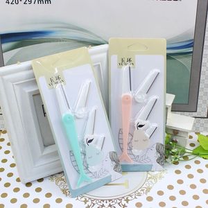 Yuhuan Eyebrow Trimmer <b>Set</b> 3 In 1 Plastic Folding <b>Razor</b> For Beginners With Rounded Tip - Product Image 1