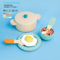 EDULAND Juego de Juguetes de Cocina de Madera Educativos Montessori para Niños de 2 a 7 Años, Ecológicos, No Tóxicos, Probados según EN71 ASTM F963