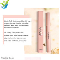 Baume de parfum solide longue durée en gelée, marque privée, 4 senteurs, vente en gros, stick de parfum pour la peau, stick déodorant naturel