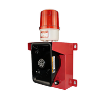 CHYAWE YW-TBG300 150dB Adjustable Volume Outdoor Security Alarm with Sound & Light Iron Shell Home Use