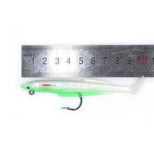 Leurres de pêche souples en caoutchouc, type ver et anguille, 10cm 10g, 15cm 30g, avec hameçon <span class=keywords><strong>crank</strong></span>, pour la pêche au bar et au <span class=keywords><strong>brochet</strong></span> - Product Image 5