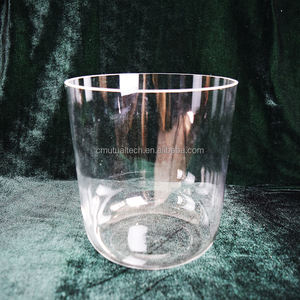 Q是心态教练透明水晶石英歌唱碗99.9% 石英声音治疗 & <span class=keywords><strong>Thearapy</strong></span> - Product Image 1