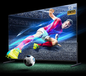 สมาร์ททีวี 8K ขนาด 85/100/120 นิ้ว จอใหญ่พิเศษ QLED HDR ระบบแอนดรอยด์ พร้อม Wi-Fi และพอร์ต USB สีดำ ทีวีสำหรับโรงแรม  Quad-Core Google TV - Product Image 2