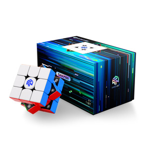 Nuevo Cubo Magnético <span class=keywords><strong>GAN</strong></span> V100 Maglev UV <span class=keywords><strong>3x3</strong></span>, Cubo de Rompecabezas Magnético de Plástico ABS, Juguete de Competición Profesional para Niños Unisex de 8 Años en Adelante - Product Image 6