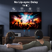 1Mii Home DAC Audio HiFi Bluetooth 5.2 Transmetteur et récepteur sans fil Support USB Driver Adaptateur Bluetooth pour haut-parleur TV