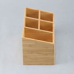 Hot Sale Custom Printed Lacquer Rectangle Bamboo Acrylic Desktop Stackable Office Organizers <b>Storage</b> <b>Box</b> With <b>Drawer</b> - Product Image 6