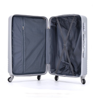 Offre Spéciale images personnalisées imprimer ABS PC ensembles de valises transporter sur coque dure sacs de voyage ensembles de bagages